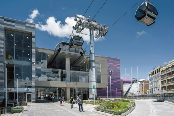 Linea Plateada - La Paz | © Doppelmayr Group